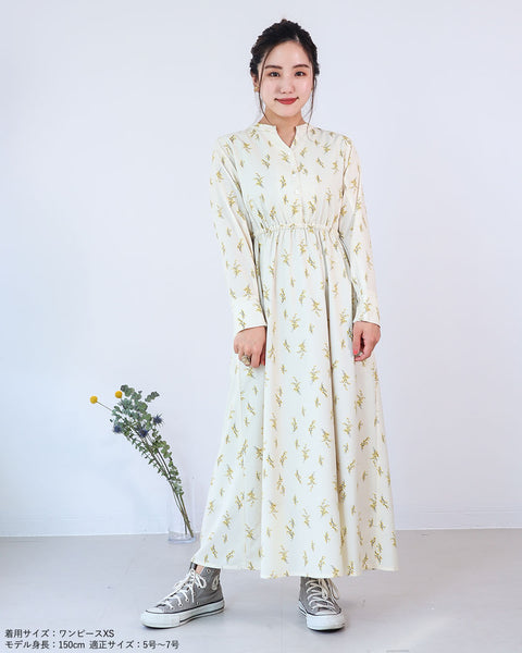 画像をギャラリービューアに読み込む, 花柄ワンピース【190】