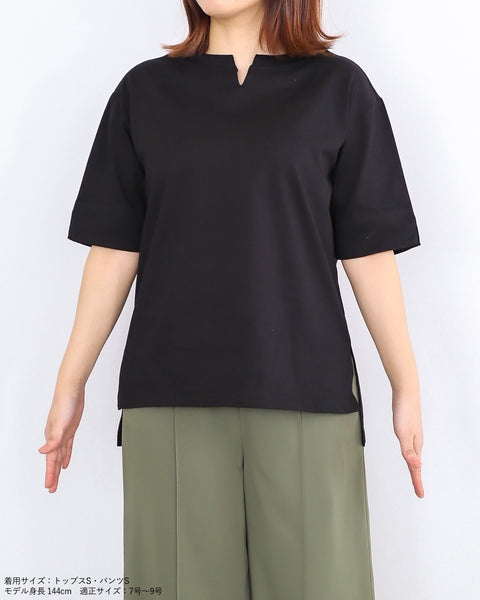 画像をギャラリービューアに読み込む, キーネックTシャツ【228】