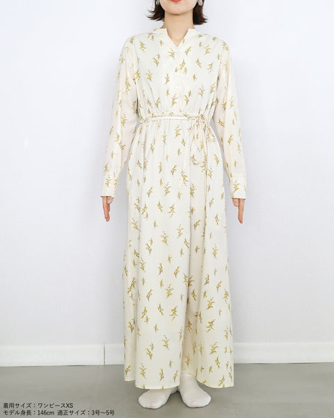 画像をギャラリービューアに読み込む, 花柄ワンピース【190】