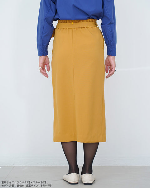 画像をギャラリービューアに読み込む, サイドプリーツストレートスカート【324】