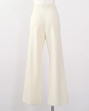 ウールフレアニットパンツ(セットアップ可能)【848】