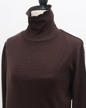 ウールハイネックカットソー【831】