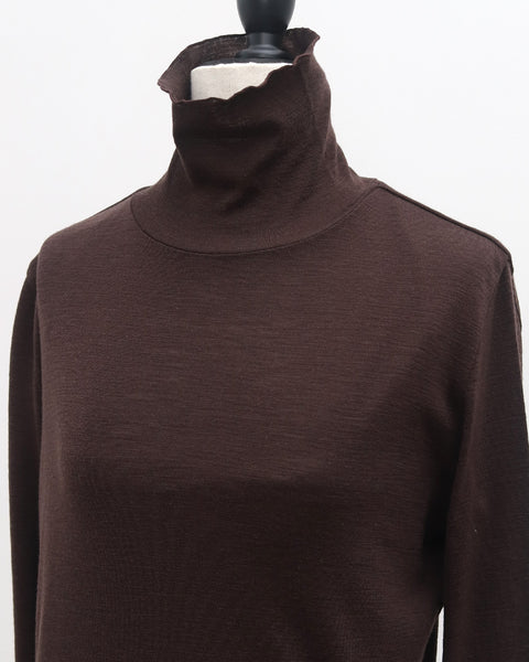 画像をギャラリービューアに読み込む, ウールハイネックカットソー【831】
