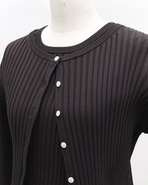 リブアンサンブルニット【855】