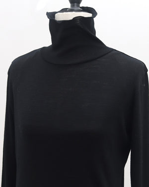 ウールハイネックカットソー【831】