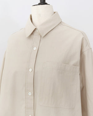 オーバーコットンシャツ【815】