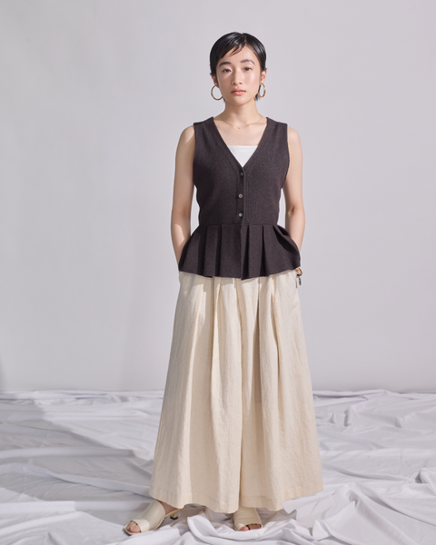 画像をギャラリービューアに読み込む, コットンリネンスカンツ(セットアップ可能)(Japan Fabric)【770】

