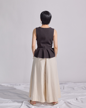 コットンリネンスカンツ(セットアップ可能)(Japan Fabric)【770】