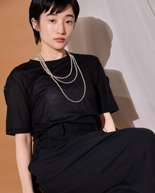 低身長用Tシャツ/小柄用/低身長/Tシャツ/低身長ブランド/小柄ブランド/小柄TOPS/シアー/シアートップス