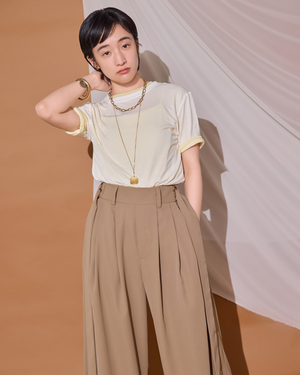 147_ichi_yon_nana】ウエスト調整パンツ|ウエスト自由自在・着心地 147_ichi_yon_nana】ウエスト調整パンツ|ウエスト自由自在・着心地