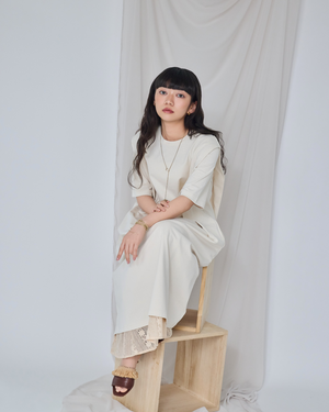 小柄ワンピース/低身長ワンピース/カットソーワンピース/ワンピース/低身長ブランド