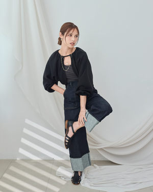 147_ichi_yon_nana】ロールアップデニム|低身長さん必見・小柄 147_ichi_yon_nana】ロールアップデニム|低身長さん必見・小柄