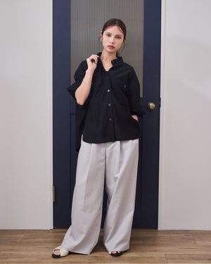 低身長パンツ/低身長用ボトム/ボトム/2WAYパンツ/小柄用/XSサイズ/SSサイズ/147㎝/低身長ブランド/低身長ハイウエストパンツ/折り返しパンツ
