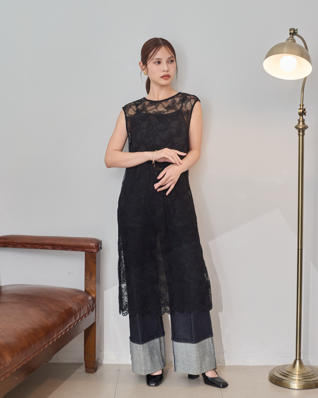 前後2WAYレースカバーオール【785】