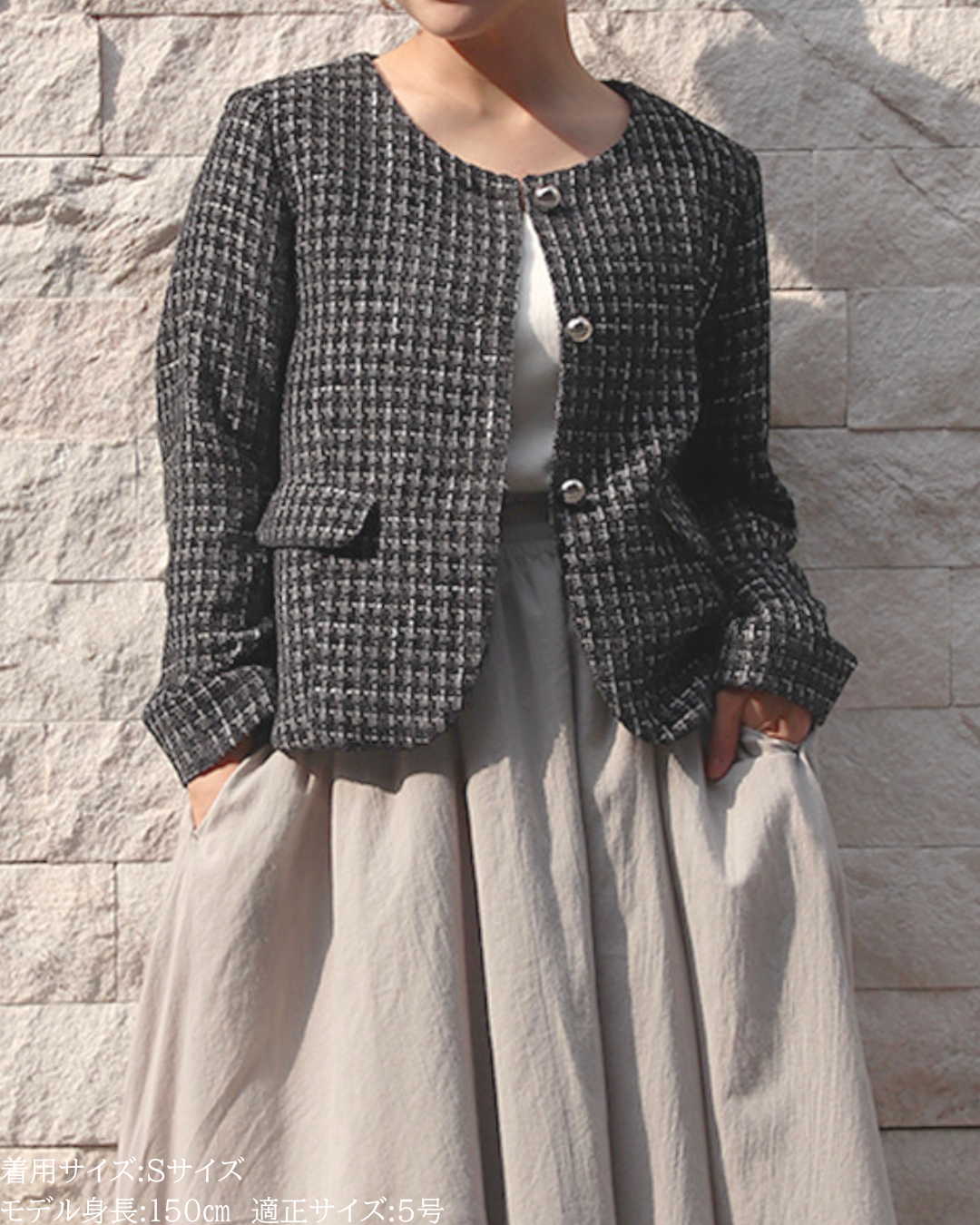 バ*ラ様 2025年　ユキトリイ　花柄ジップアップジャケット　Lサイズ　完売品 2025年 ユキトリイ 花柄ジップアップジャケット Lサイズ 完売品