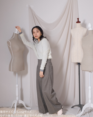 低身長パンツ/小柄パンツ/低身長用ボトム/低身長用/韓国系/韓国風/低身長コーディネート/小柄コーデ/パンツコーデ/ハイウエストパンツ/美脚パンツ/147㎝