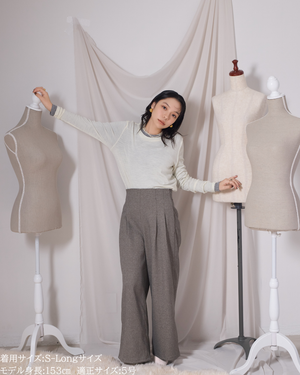 低身長パンツ/小柄パンツ/低身長用ボトム/低身長用/韓国系/韓国風/低身長コーディネート/小柄コーデ/パンツコーデ/ハイウエストパンツ/美脚パンツ/147㎝