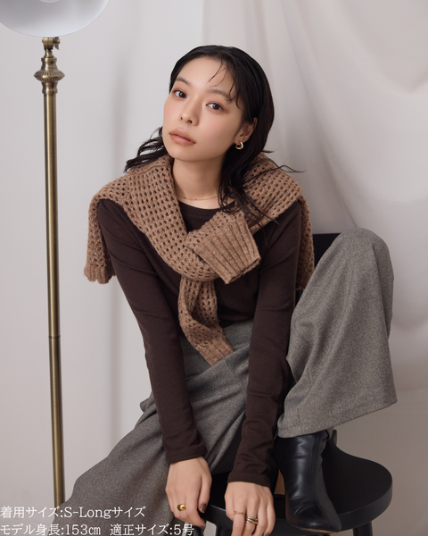 画像をギャラリービューアに読み込む, 低身長パンツ/小柄パンツ/低身長用ボトム/低身長用/韓国系/韓国風/低身長コーディネート/小柄コーデ/パンツコーデ/ハイウエストパンツ/美脚パンツ/147㎝
