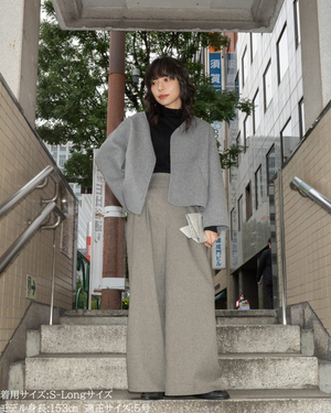 低身長パンツ/小柄パンツ/低身長用ボトム/低身長用/韓国系/韓国風/低身長コーディネート/小柄コーデ/パンツコーデ/ハイウエストパンツ/美脚パンツ/147㎝