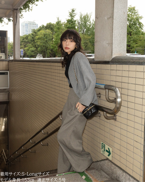 低身長パンツ/小柄パンツ/低身長用ボトム/低身長用/韓国系/韓国風/低身長コーディネート/小柄コーデ/パンツコーデ/ハイウエストパンツ/美脚パンツ/147㎝