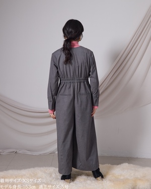 低身長パンツ/低身長用ボトム/ボトム/オーバーオール/小柄用/XSサイズ/SSサイズ/147㎝/低身長ブランド/低身長ハイウエストパンツ/オールインワン/小柄オールインワン