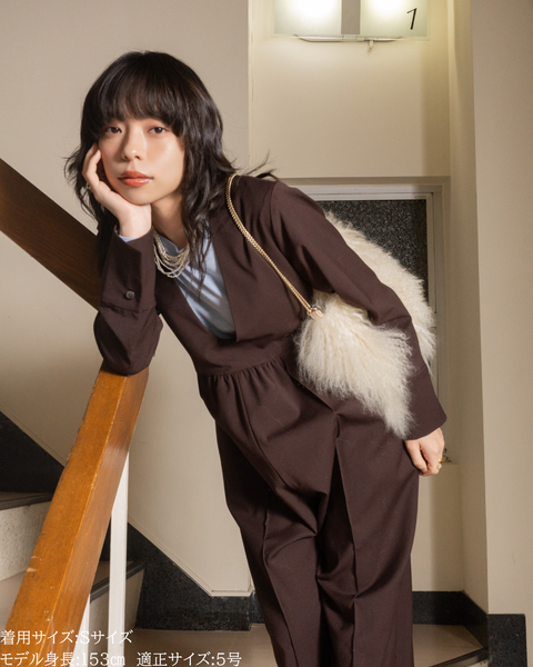 画像をギャラリービューアに読み込む, 低身長パンツ/低身長用ボトム/ボトム/オーバーオール/小柄用/XSサイズ/SSサイズ/147㎝/低身長ブランド/低身長ハイウエストパンツ/オールインワン/小柄オールインワン
