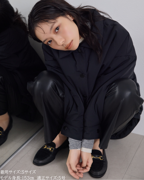 画像をギャラリービューアに読み込む, 低身長パンツ/低身長用ボトム/ボトム/小柄用/XSサイズ/SSサイズ/147㎝/低身長ブランド/低身長レザーパンツ/レザーパンツ/韓国風/小柄韓国
