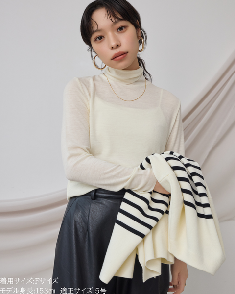 画像をギャラリービューアに読み込む, 低身長向けトップス/低身長用/小柄ワトップス/小柄用/147㎝/SSサイス/XSサイズ/インナー/タートルニット/低身長/ウール/ウールインナー
