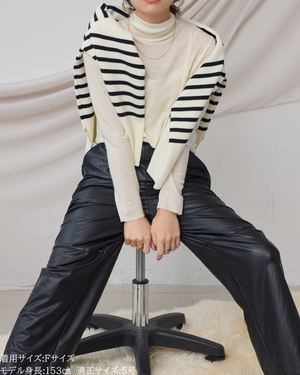 低身長向けトップス/低身長用/小柄ワトップス/小柄用/147㎝/SSサイス/XSサイズ/インナー/タートルニット/低身長/ウール/ウールインナー