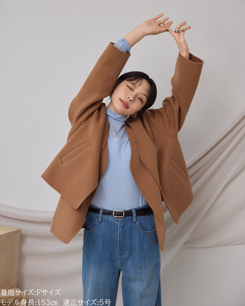 画像をギャラリービューアに読み込む, 低身長向けトップス/低身長用/小柄ワトップス/小柄用/147㎝/SSサイス/XSサイズ/インナー/タートルニット/低身長/ウール/ウールインナー
