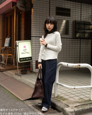 低身長向けトップス/低身長用/小柄ワトップス/小柄用/147㎝/SSサイス/XSサイズ/インナー/クルーニット/低身長/ウール/ウールインナー/レイヤード/重ね着