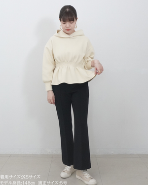 低身長パンツ/小柄パンツ/低身長ボトムス/お直しいらず/低身長用/小柄用/低身長用ボトム/裏起毛パンツ/小柄用裏起毛パンツ/オフィスシーン/ウエスト楽/暖かい/裏起毛/極暖/美脚パンツ/美脚/スタイルアップ