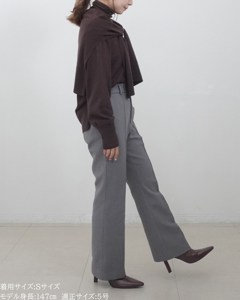 画像をギャラリービューアに読み込む, 低身長パンツ/小柄パンツ/低身長ボトムス/お直しいらず/低身長用/小柄用/低身長用ボトム/裏起毛パンツ/小柄用裏起毛パンツ/オフィスシーン/ウエスト楽/暖かい/裏起毛/極暖/美脚パンツ/美脚/スタイルアップ
