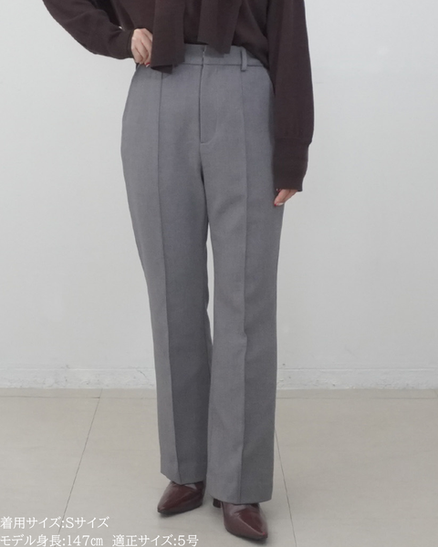 画像をギャラリービューアに読み込む, 低身長パンツ/小柄パンツ/低身長ボトムス/お直しいらず/低身長用/小柄用/低身長用ボトム/裏起毛パンツ/小柄用裏起毛パンツ/オフィスシーン/ウエスト楽/暖かい/裏起毛/極暖/美脚パンツ/美脚/スタイルアップ
