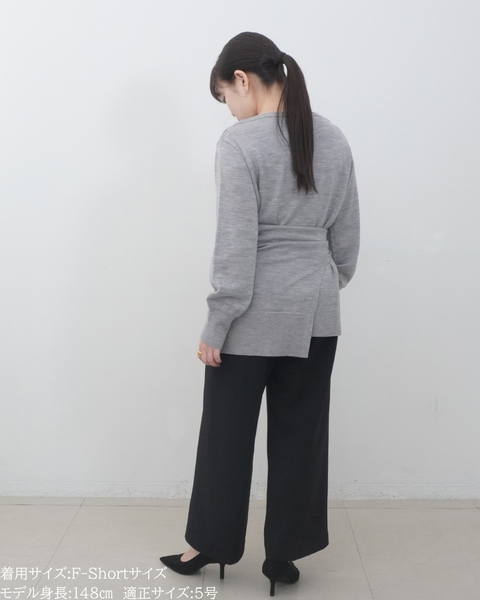 画像をギャラリービューアに読み込む, 低身長パンツ/小柄パンツ/低身長ボトムス/お直しいらず/低身長用/小柄用/低身長用ボトム/裏起毛パンツ/小柄用裏起毛パンツ/オフィスシーン/ウエスト楽/暖かい/裏起毛/極暖/イージーパンツ
