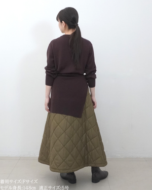 低身長向けトップス/低身長用/小柄ワトップス/小柄用/147㎝/SSサイス/XSサイズ/インナー/クルーニット/低身長/ウール/ウールインナー/カーデ風ストール付き/デザインニット