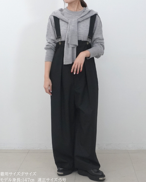 低身長向けトップス/低身長用/小柄ワトップス/小柄用/147㎝/SSサイス/XSサイズ/インナー/クルーニット/低身長/ウール/ウールインナー/カーデ風ストール付き/デザインニット