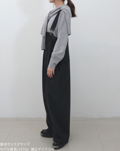 画像をギャラリービューアに読み込む, 低身長向けトップス/低身長用/小柄ワトップス/小柄用/147㎝/SSサイス/XSサイズ/インナー/クルーニット/低身長/ウール/ウールインナー/カーデ風ストール付き/デザインニット
