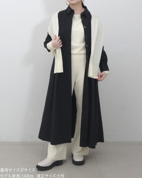 画像をギャラリービューアに読み込む, 低身長向けトップス/低身長用/小柄ワトップス/小柄用/147㎝/SSサイス/XSサイズ/インナー/クルーニット/低身長/ウール/ウールインナー/カーデ風ストール付き/デザインニット/ボートネックニット/ボートネック/ウール100%
