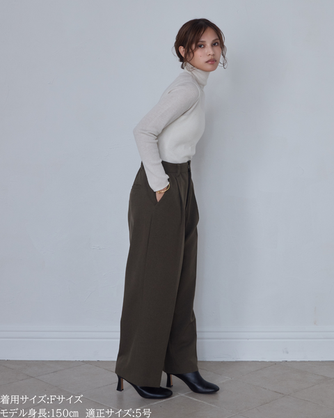 画像をギャラリービューアに読み込む, タートルネックニット【740】
