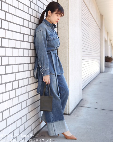 画像をギャラリービューアに読み込む, 低身長パンツ/低身長用ボトム/ボトム/デニムパンツ/小柄用/XSサイズ/SSサイズ/147㎝/低身長ブランド/低身長デニムパンツ/韓国風/小柄韓国/デニム/ロールアップデニム/低身長/小柄/小柄デニム
