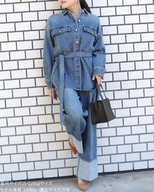 低身長パンツ/低身長用ボトム/ボトム/デニムパンツ/小柄用/XSサイズ/SSサイズ/147㎝/低身長ブランド/低身長デニムパンツ/韓国風/小柄韓国/デニム/ロールアップデニム/低身長/小柄/小柄デニム