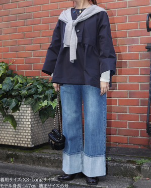 低身長パンツ/低身長用ボトム/ボトム/デニムパンツ/小柄用/XSサイズ/SSサイズ/147㎝/低身長ブランド/低身長デニムパンツ/韓国風/小柄韓国/デニム/ロールアップデニム/低身長/小柄/小柄デニム