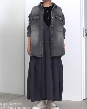 小柄ブランド/低身長ブランド/低身長/小柄/小柄シャツ/デニムシャツ/リボンシャツ