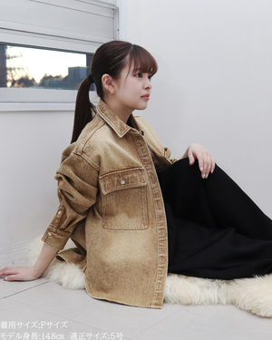 小柄ブランド/低身長ブランド/低身長/小柄/小柄シャツ/デニムシャツ/リボンシャツ