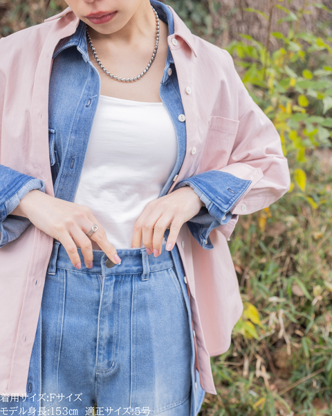 画像をギャラリービューアに読み込む, 小柄ブランド/低身長ブランド/低身長/小柄/小柄シャツ/シャツ/オーバーシャツ
