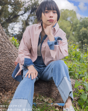 小柄ブランド/低身長ブランド/低身長/小柄/小柄シャツ/シャツ/オーバーシャツ