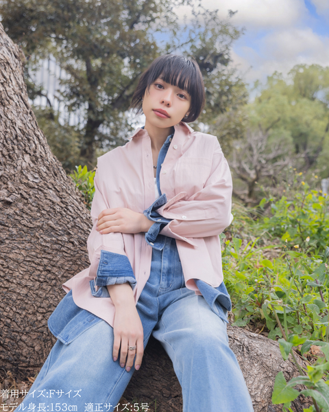 画像をギャラリービューアに読み込む, 小柄ブランド/低身長ブランド/低身長/小柄/小柄シャツ/シャツ/オーバーシャツ
