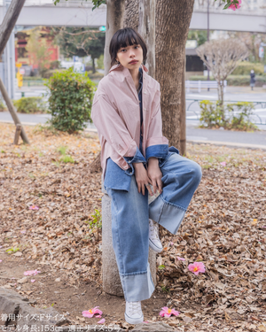 小柄ブランド/低身長ブランド/低身長/小柄/小柄シャツ/シャツ/オーバーシャツ