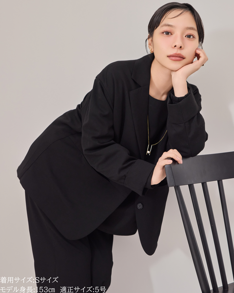 画像をギャラリービューアに読み込む, 低身長向けアウター/低身長向けオケージョン/小柄アウター/オケージョン/小柄ジャケット/低身長/2026SS/小柄セレモニー/セレモニー/小柄セットアップ/セットアップ/低身長ブランド/小柄ブランド/ジャケット/スーツ/小柄スーツ/小柄セットアップ/カジュアルジャケット
